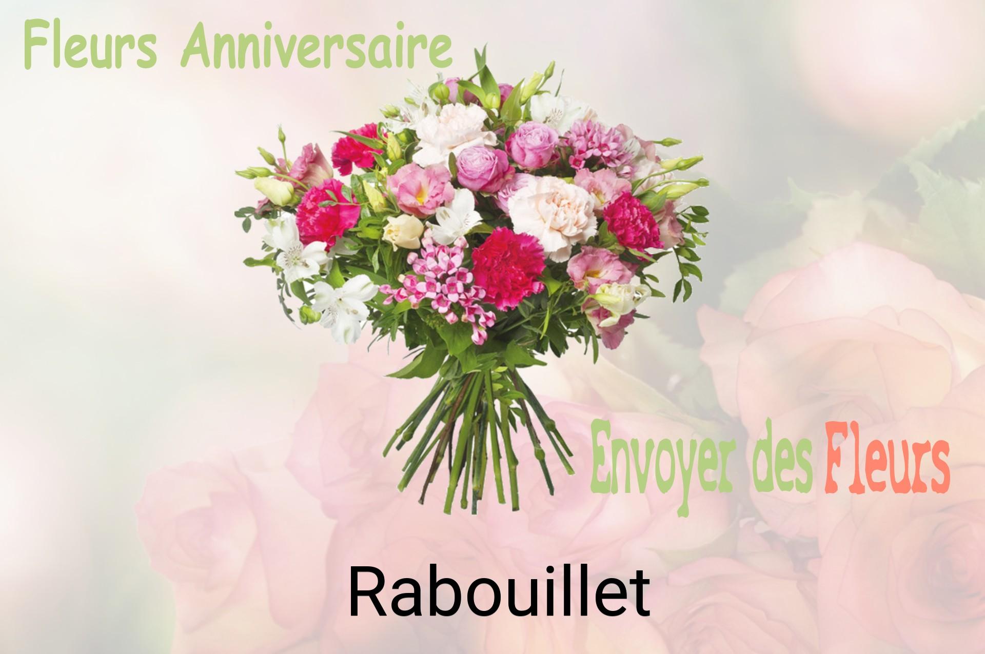 Bouquet de fleurs d’anniversaire livré à Rabouillet